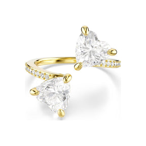 Swarovski Mesmera sormus, keltakullanvärinen ja kirkkaat kristallit