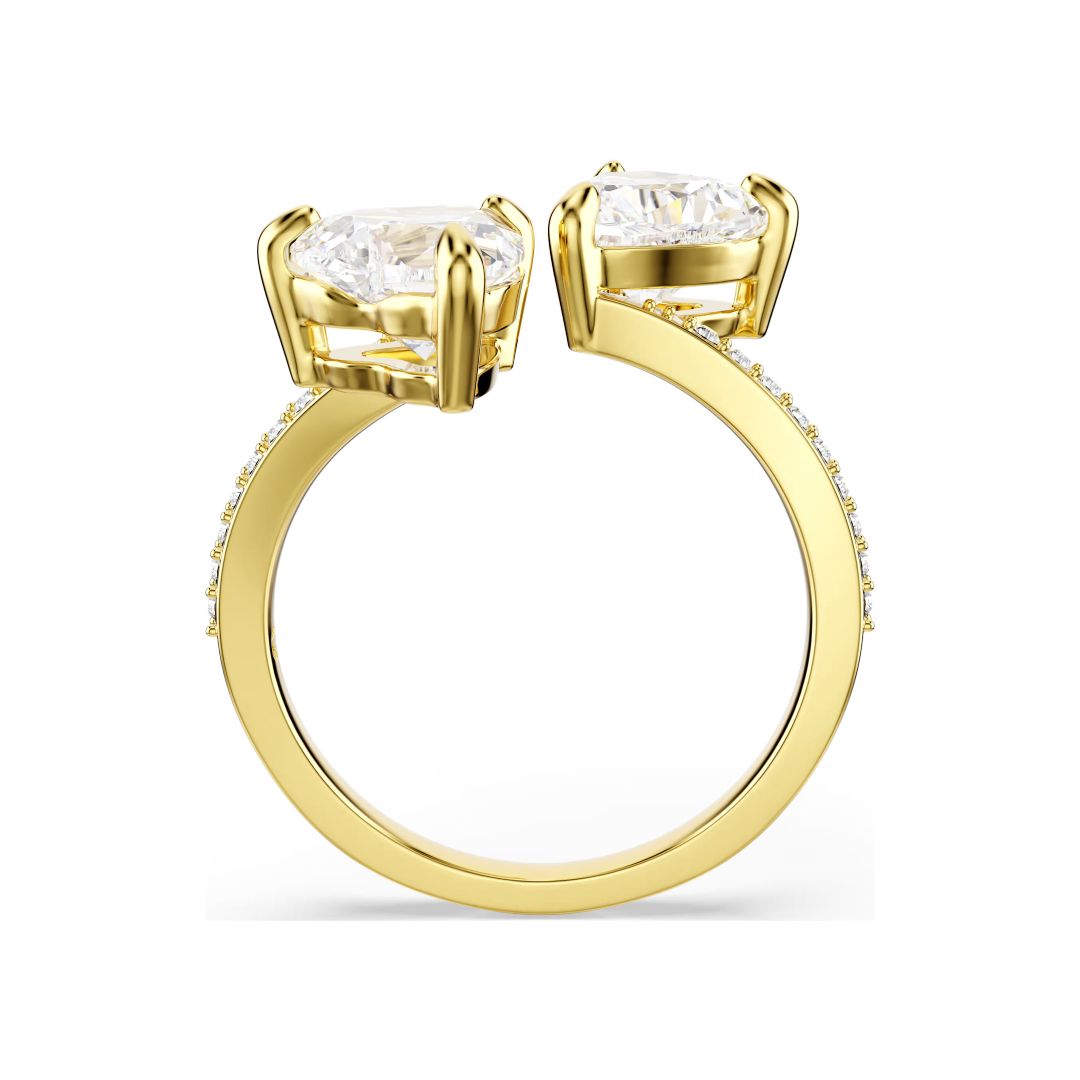 Swarovski Mesmera sormus, keltakullanvärinen ja kirkkaat kristallit