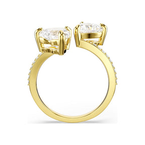 Swarovski Mesmera sormus, keltakullanvärinen ja kirkkaat kristallit