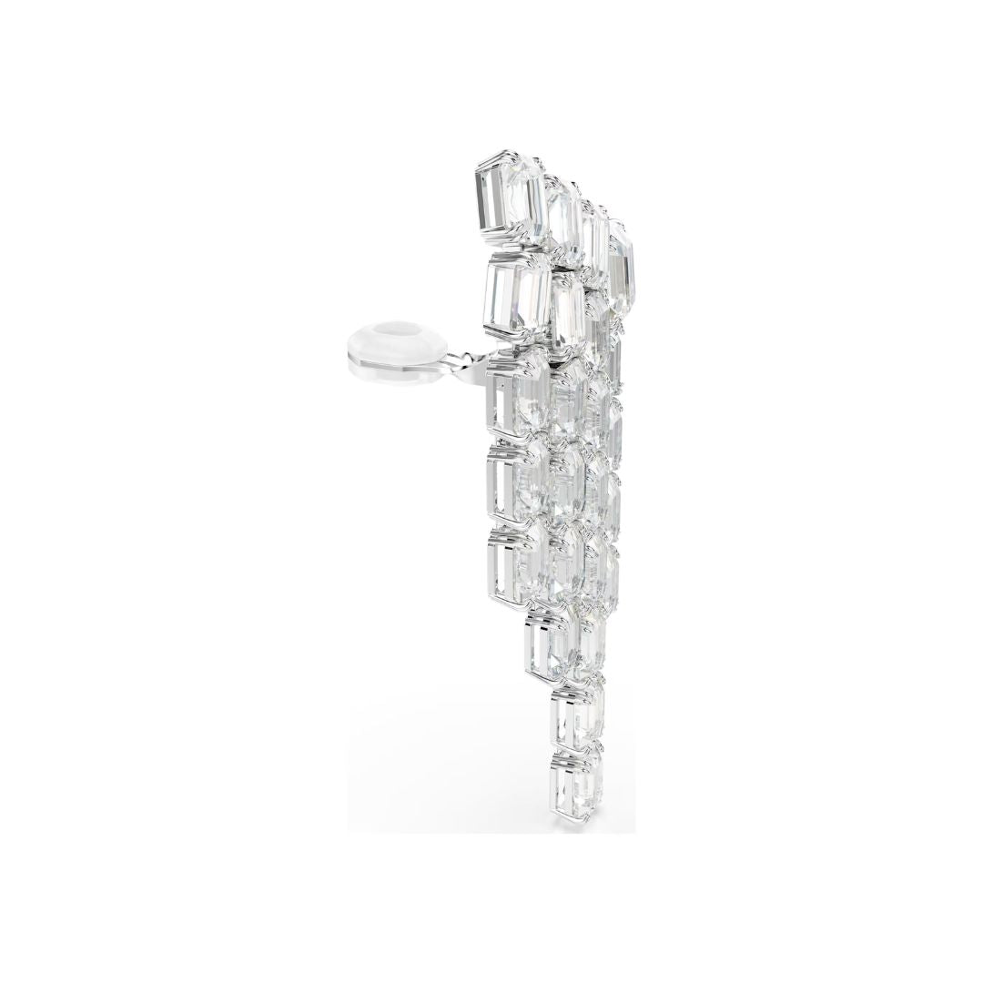 Swarovski Millenia Clip korvakorut, vaalea metalli ja kirkkaat kristallit, 5705796