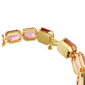 Swarovski Millenia Tennis rannekoru, keltakullanväri ja pinkit kristallit 5683428