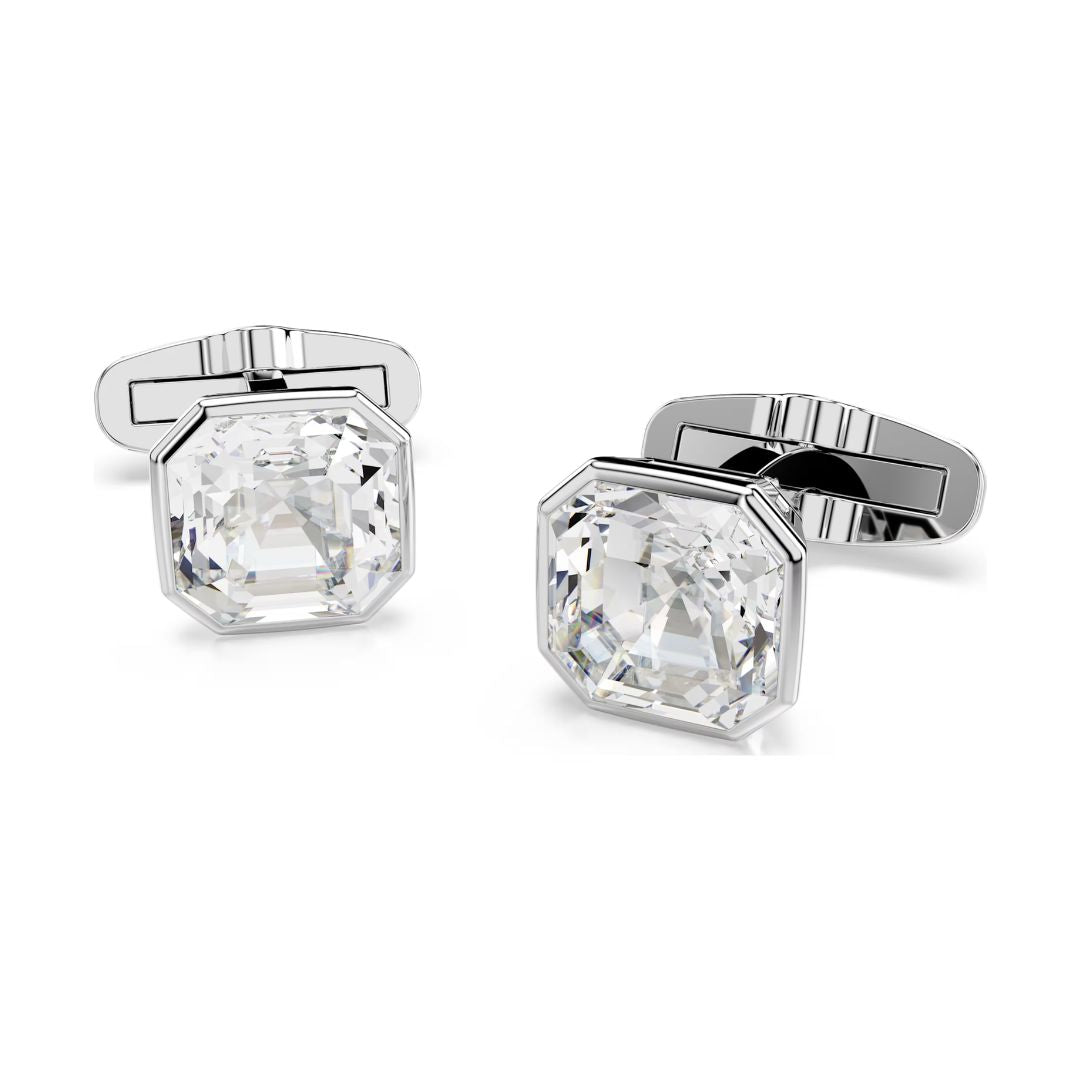 Swarovski Millenia kalvosinnapit, vaalea metalli ja kirkkaat kristallit 5733306