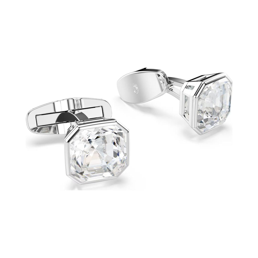 Swarovski Millenia kalvosinnapit, vaalea metalli ja kirkkaat kristallit 5733306