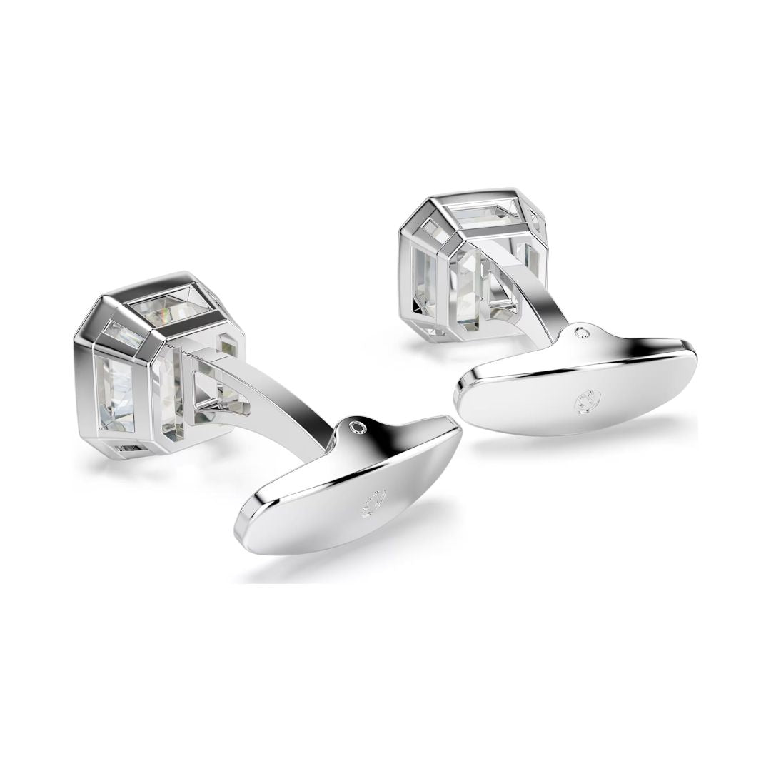 Swarovski Millenia kalvosinnapit, vaalea metalli ja kirkkaat kristallit 5733306