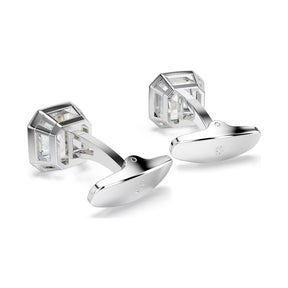 Swarovski Millenia kalvosinnapit, vaalea metalli ja kirkkaat kristallit 5733306