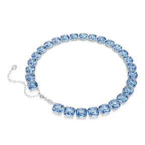 Swarovski Millenia kaulakoru, vaalea metalli ja siniset kristallit, 5760058