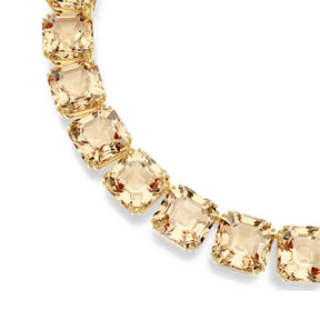 Swarovski Millenia kaulakoru, keltakullanväri ja ruskeat kristallit 5718357