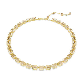 Swarovski Millenia kaulakoru, keltakullanväri ja ruskeat kristallit 5718674