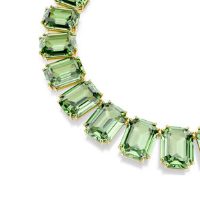 Swarovski Millenia kaulakoru, keltakullanväri ja vihreät kristallit 5714396