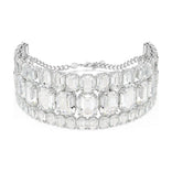 Swarovski Millenia kaulakoru, vaalea metalli ja kirkkaat kristallit 5696290