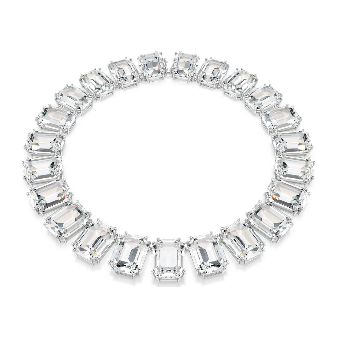 Swarovski Millenia kaulakoru, vaalea metalli ja kirkkaat kristallit 5714395