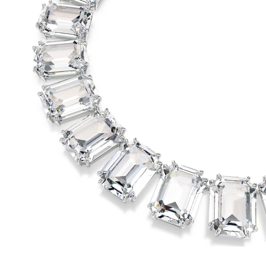Swarovski Millenia kaulakoru, vaalea metalli ja kirkkaat kristallit 5714395