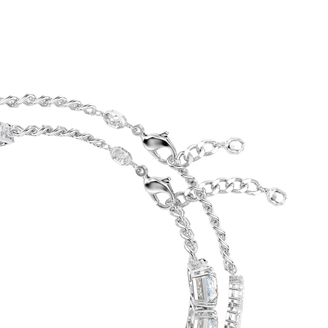 Swarovski Millenia kaulakoru, vaalea metalli ja kirkkaat kristallit 5717913
