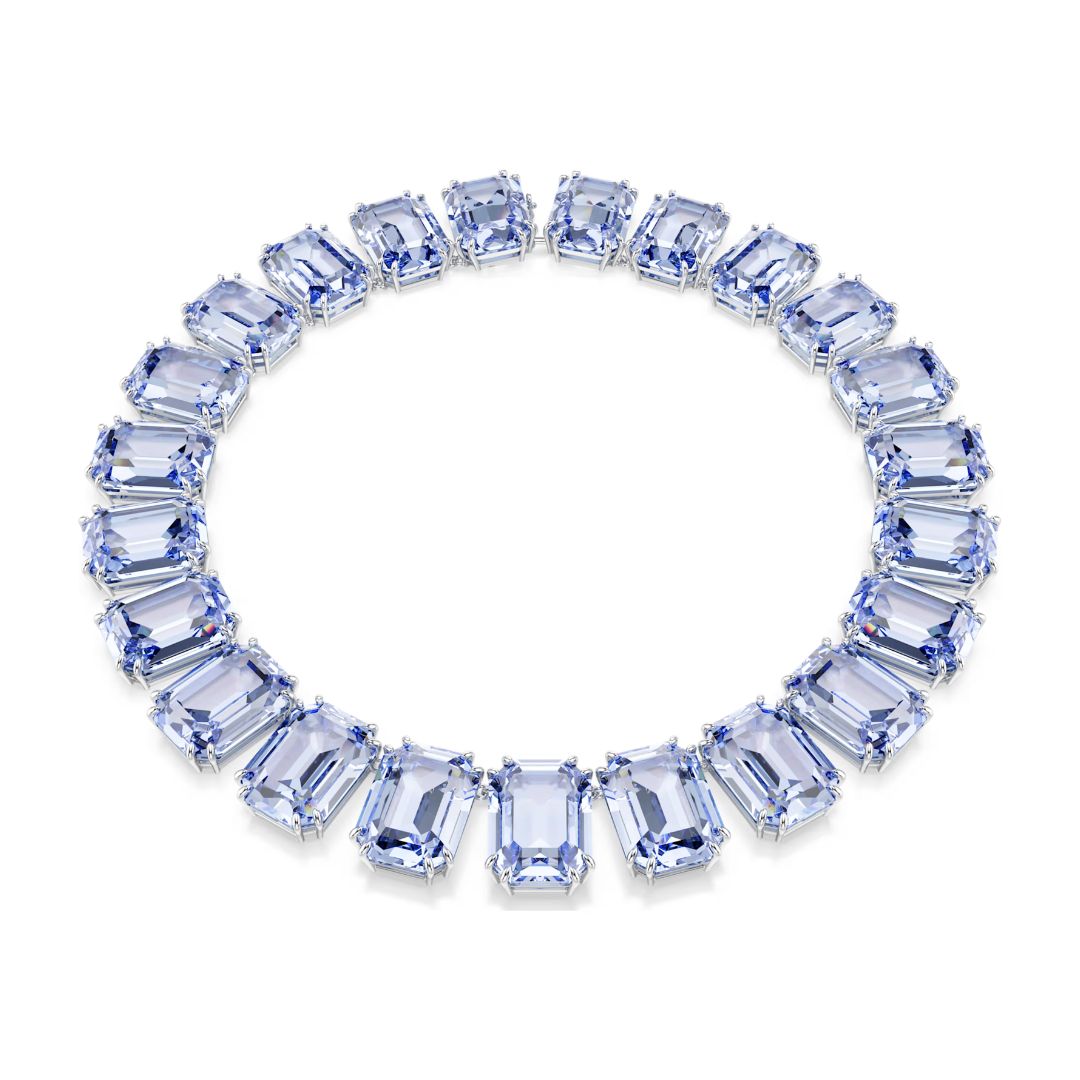 Swarovski Millenia kaulakoru, vaalea metalli ja siniset kristallit 5714397
