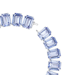 Swarovski Millenia kaulakoru, vaalea metalli ja siniset kristallit 5714397