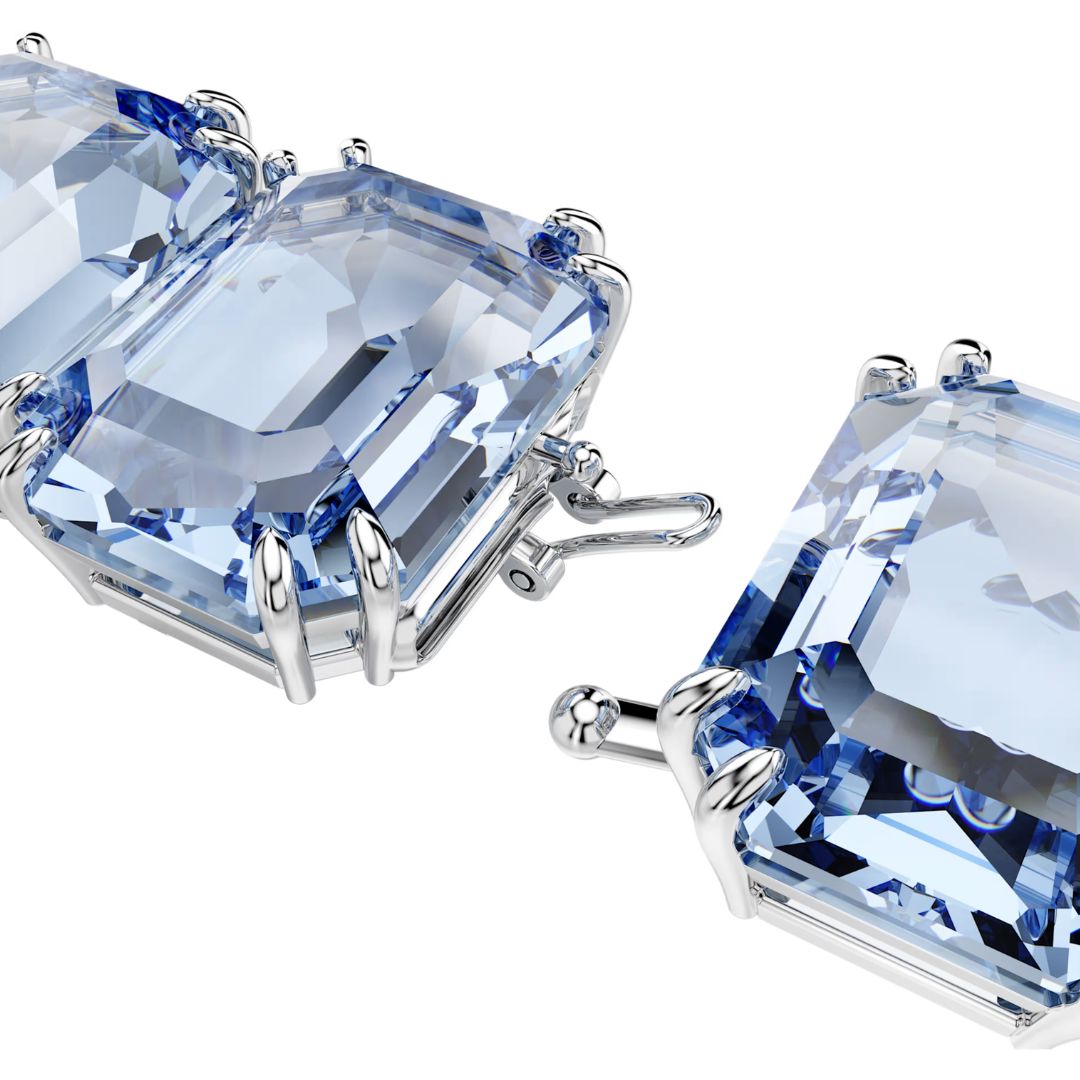 Swarovski Millenia kaulakorun jatkopala, vaalea metalli ja siniset kristallit 5720628