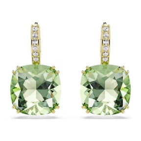 Swarovski Millenia korvakorut, keltakullattu ja vihreät kristallit, 5764822