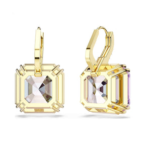 Swarovski Millenia korvakorut, keltakullattu ja violetit kristallit, 5759990