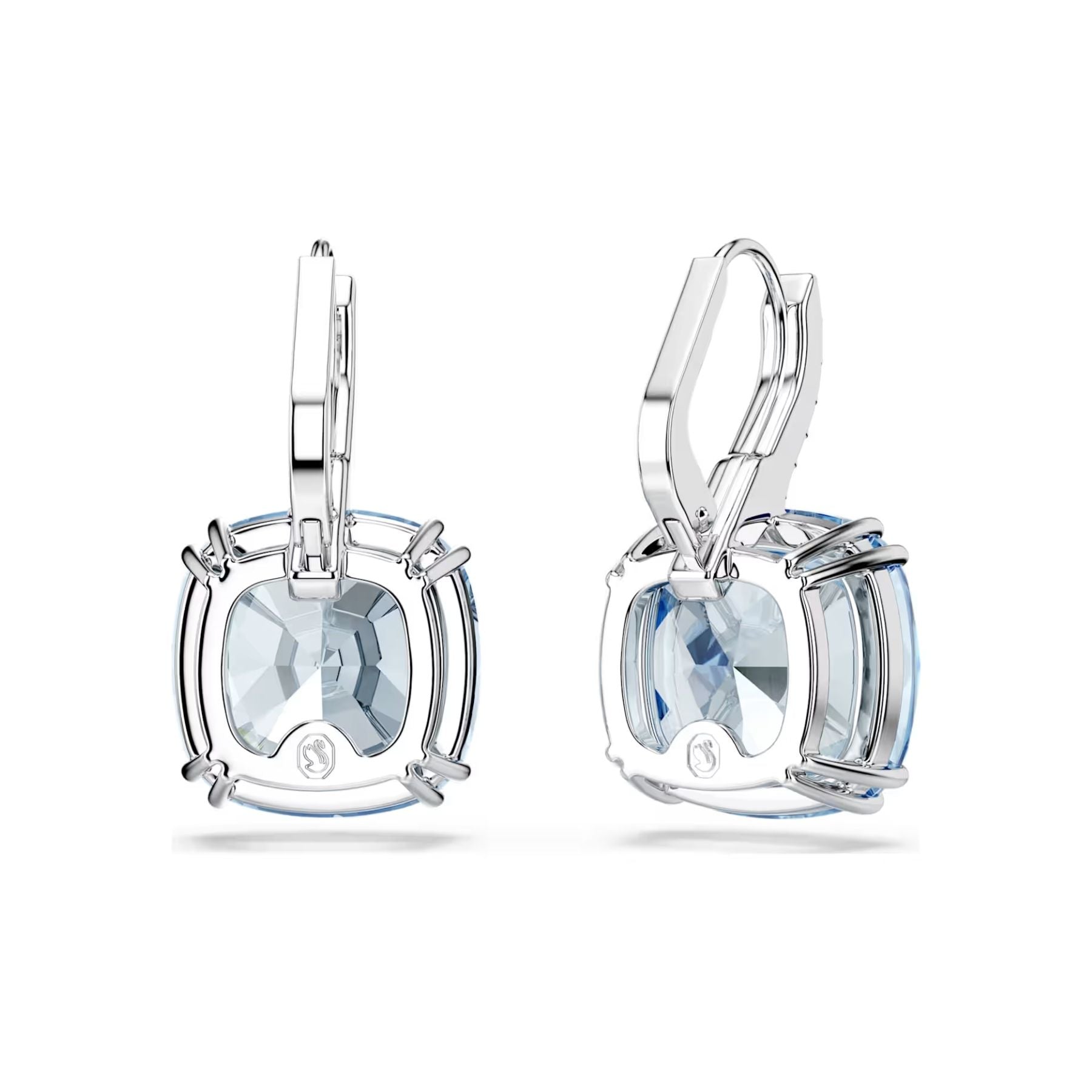 Swarovski Millenia korvakorut, vaalea metalli ja siniset kristallit, 5756150