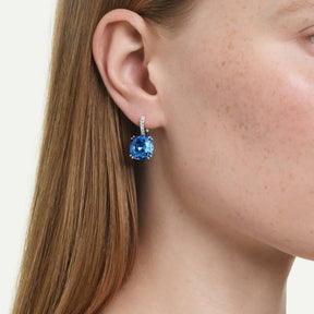 Swarovski Millenia korvakorut, vaalea metalli ja siniset kristallit, 5756150