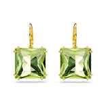 Swarovski Millenia korvakorut, keltakullanväri ja vihreät kristallit 5636564