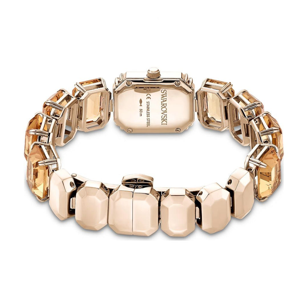 Swarovski Millenia Octagon Watch, Champagne Gold and Brown  display picture 3
