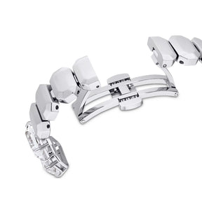 Swarovski Millenia octagon rannekello, vaalea metalli ja kirkkaat kristallit, 5729182