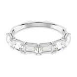 Swarovski Millenia rannekoru, vaalea metalli ja kirkkaat kristallit