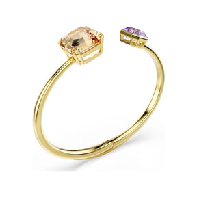 Swarovski Millenia rannerengas, keltakullanväri, violetti ja ruskea kristalli