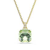 Swarovski Millenia riipus, keltakullattu, vihreä ja kirkas kristalli, 5764821