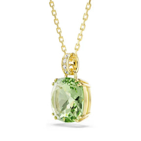 Swarovski Millenia riipus, keltakullattu, vihreä ja kirkas kristalli, 5764821