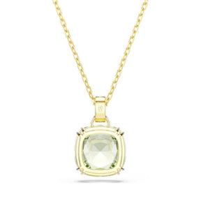 Swarovski Millenia riipus, keltakullattu, vihreä ja kirkas kristalli, 5764821