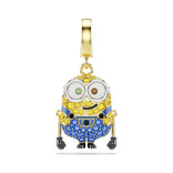 Swarovski Minions Bob charm, keltakullattu ja eriväriset kristallit, 5753016