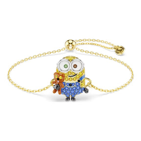 Swarovski Minions Bob rannekoru, keltakullattu ja eriväriset kristallit, 5743386