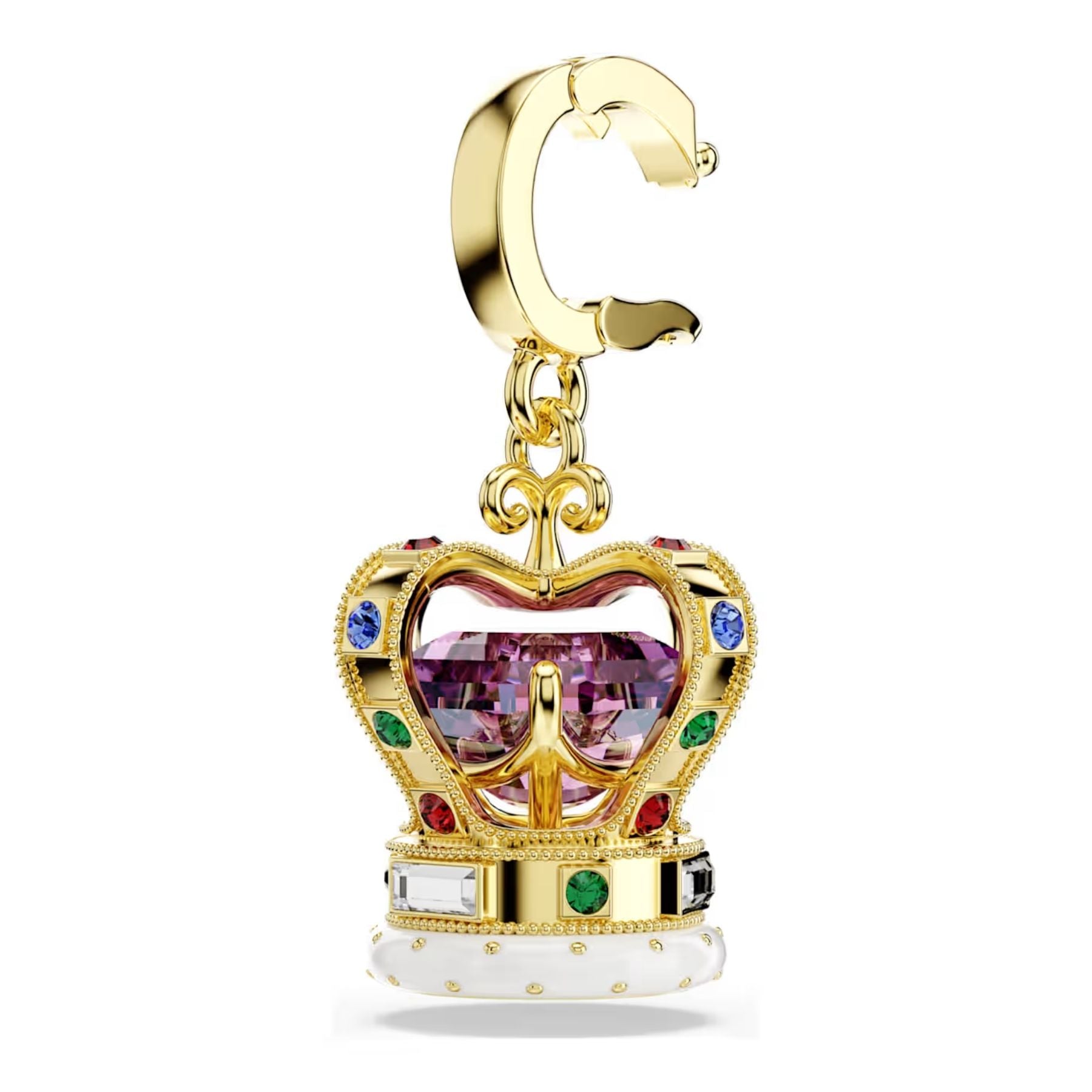 Swarovski Minions Crown hela, keltakullattu ja eriväriset kristallit, 5753019