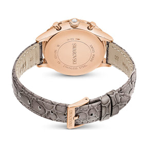 Swarovski Octea chrono rannekello, ruusukullanväri ja kirkkaat kristallit, 5671153