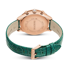 Swarovski Octea chrono rannekello, ruusukullanväri ja kirkkaat kristallit, 5672931