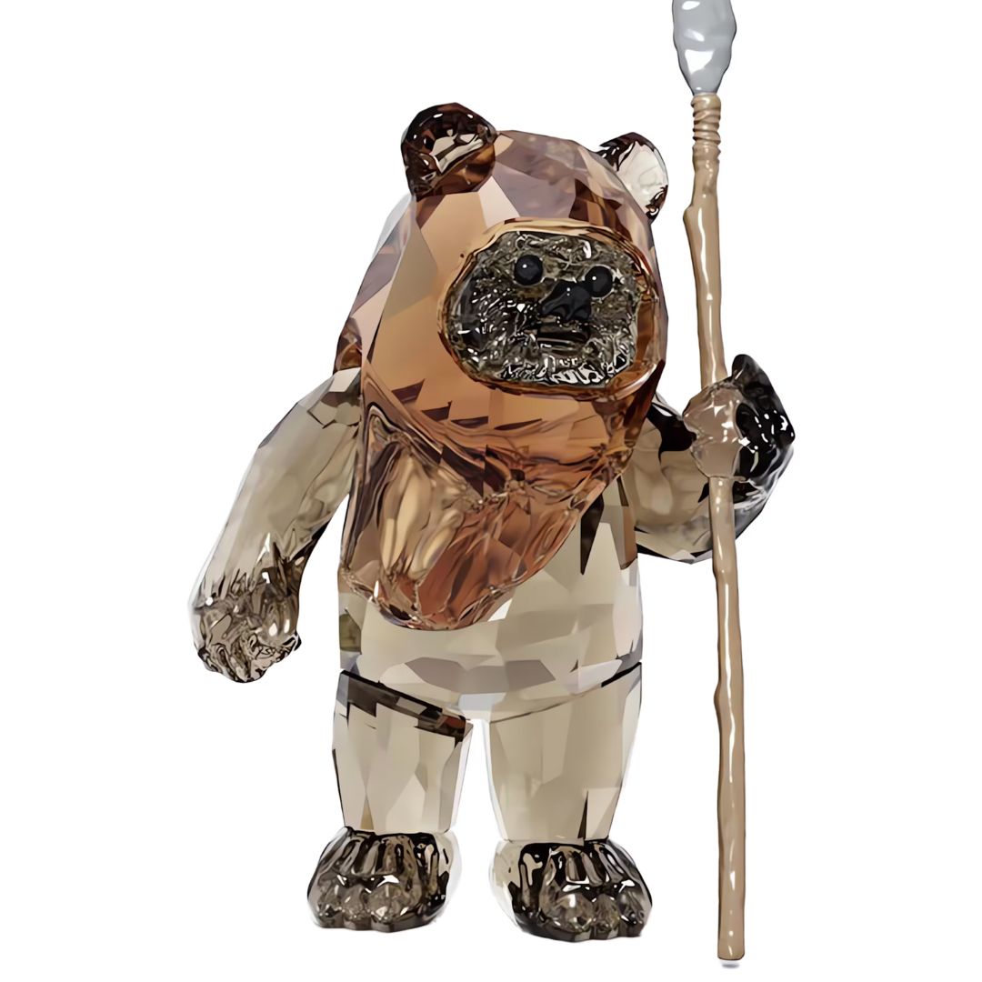 Swarovski Star Wars Evok Wicket -kristallifiguuri, 5591309