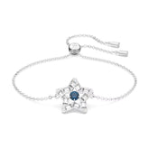 Swarovski Stella Star rannekoru, vaalea metalli ja sininen kristalli, 5639187