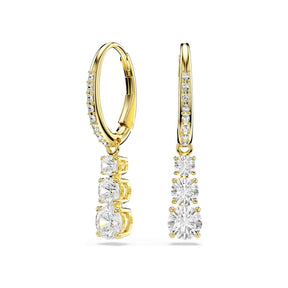 Swarovski Stilla Attract korvakorut, keltakullanväri ja kirkkaat kristallit, 5723300