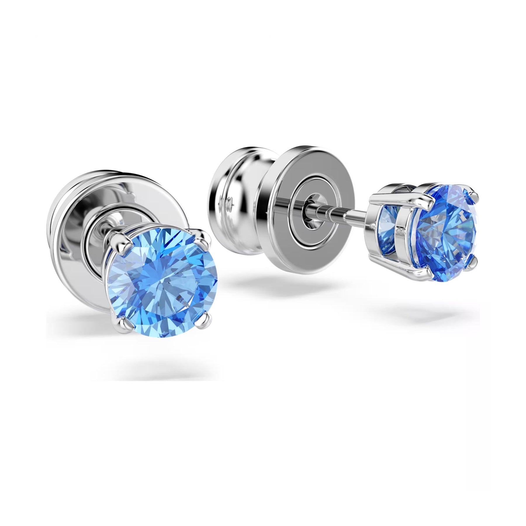 Swarovski Stilla Attract korvakorut, vaalea metalli ja siniset kristallit 5734250