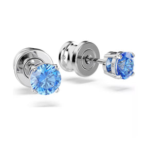 Swarovski Stilla Attract korvakorut, vaalea metalli ja siniset kristallit 5734250