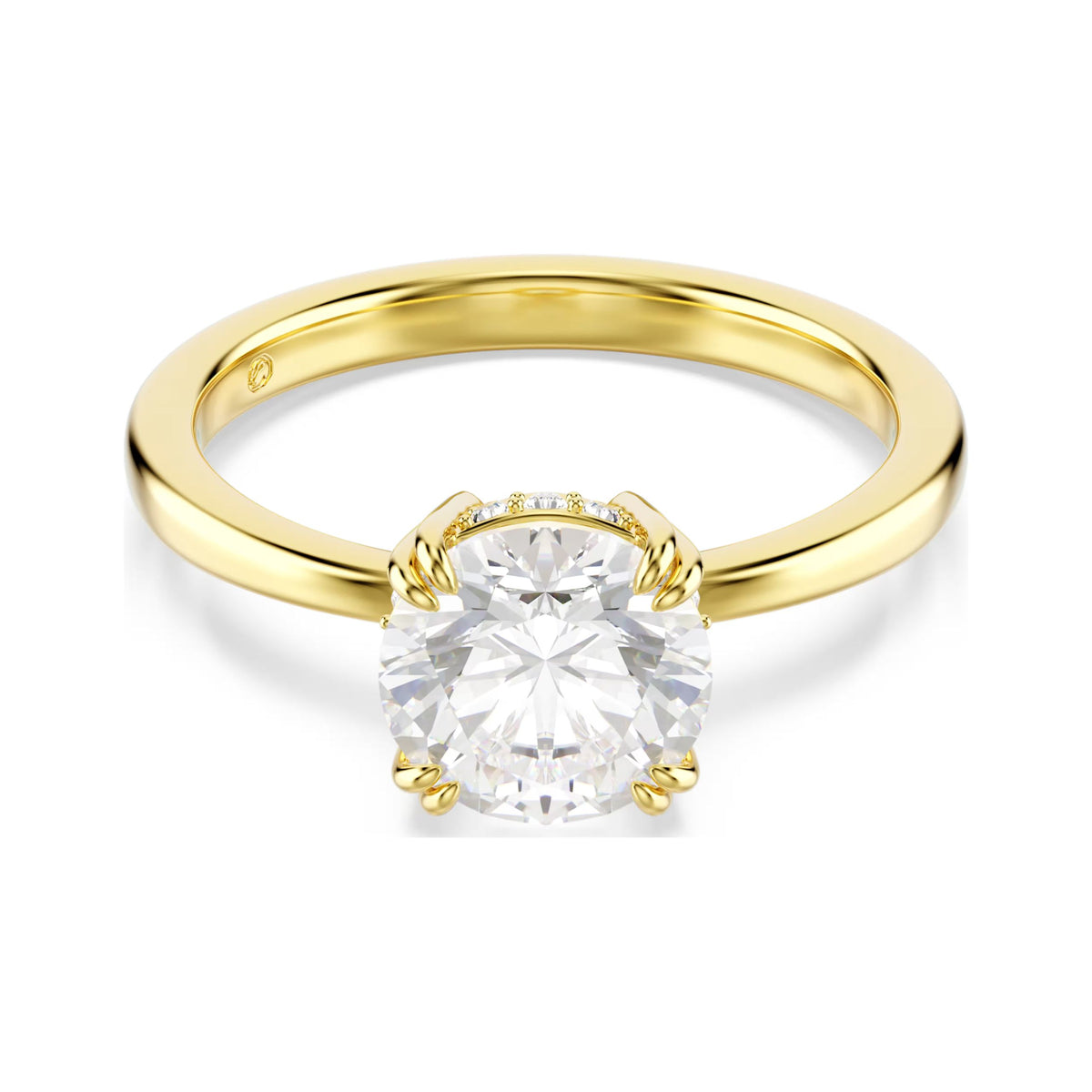 Swarovski Stilla Cocktail sormus, keltakullanvärinen ja kirkas kristalli