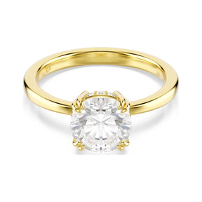 Swarovski Stilla Cocktail sormus, keltakullanvärinen ja kirkas kristalli