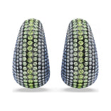 Swarovski Sublima Clip korvakorut, isot, tumma metalli ja eri väriset kristallit 5689592