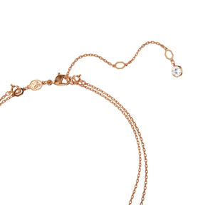 Swarovski Sublima Layered riipus, rosekullattu ja kirkkaat kristallit, 5683449