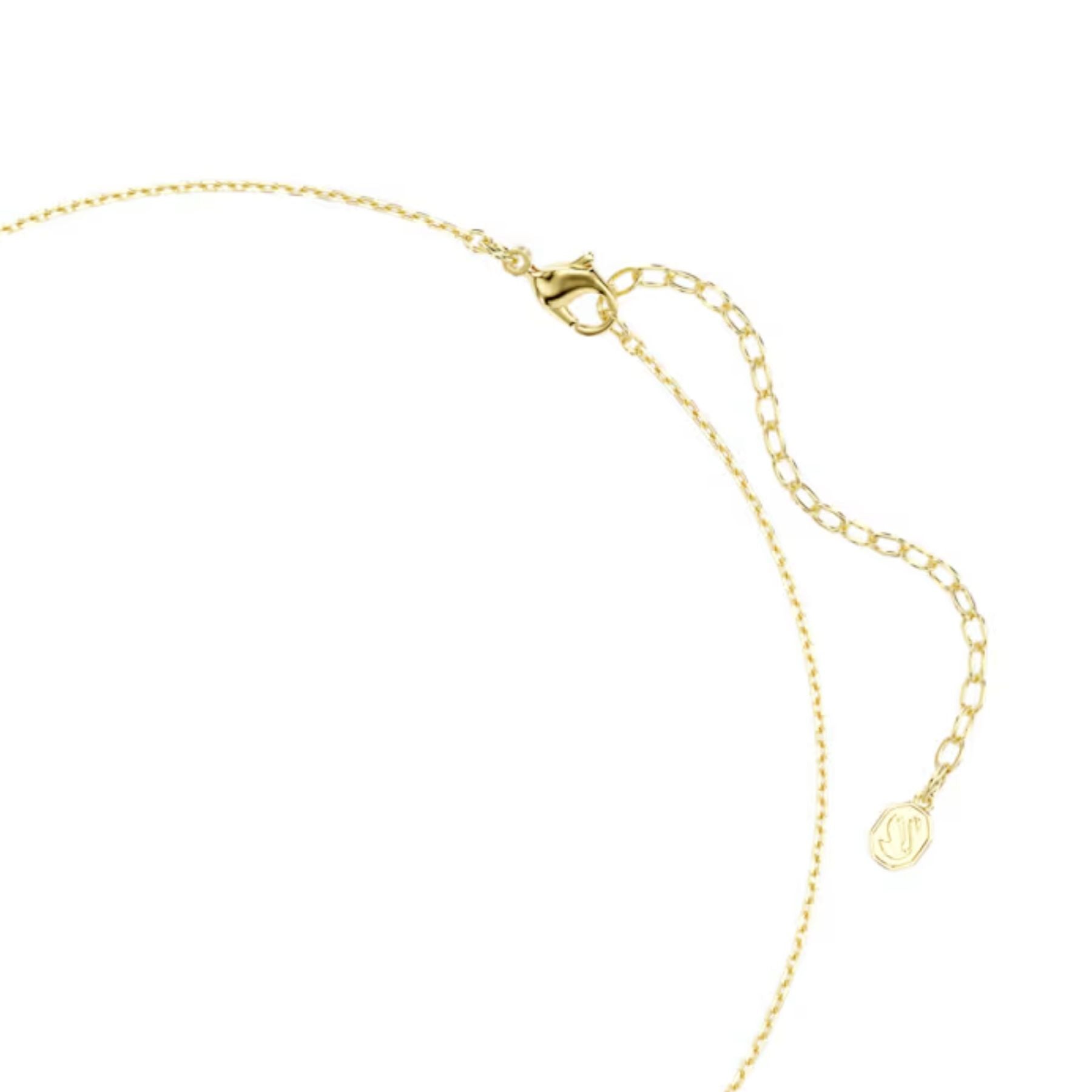 Swarovski Sublima choker kaulakoru, keltakullattu ja vihreät zirkonit, 5760763