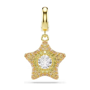 Swarovski Sublima hela, keltakullattu ja keltaiset zirkonit, 5755514