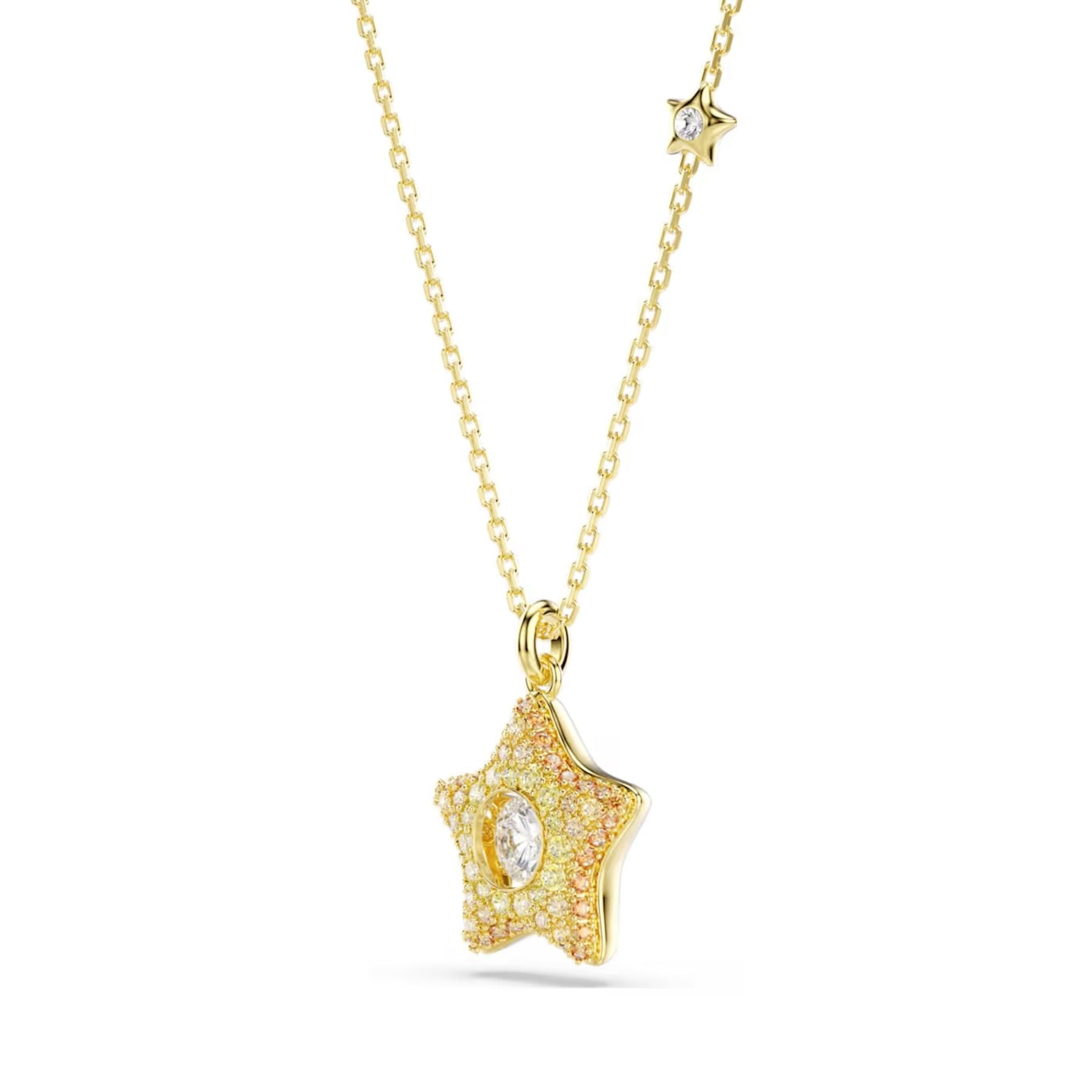 Swarovski Sublima kaulakoru, keltakullattu, kirkas kristalli ja keltaiset zirkonit, 5755280