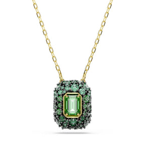 Swarovski Sublima kaulakoru, keltakullattu ja vihreät zirkonit, 5752884